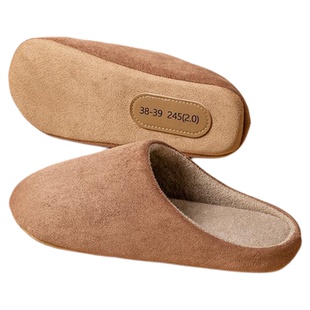 日本进口静音防滑家居拖鞋女舒适室内居家用轻便透气软底棉拖鞋