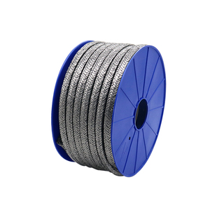 纯石墨盘根高压柔性密封耐高温镍丝金属丝增强石棉条阀门填料绳