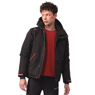 SCALER思凯乐户外羽绒服男女款秋冬机能风工装外套防水滑雪登山服