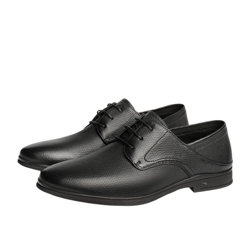 森达正装皮鞋男2025春季新款商场同款绅士职场商务系带鞋1UH01AM5