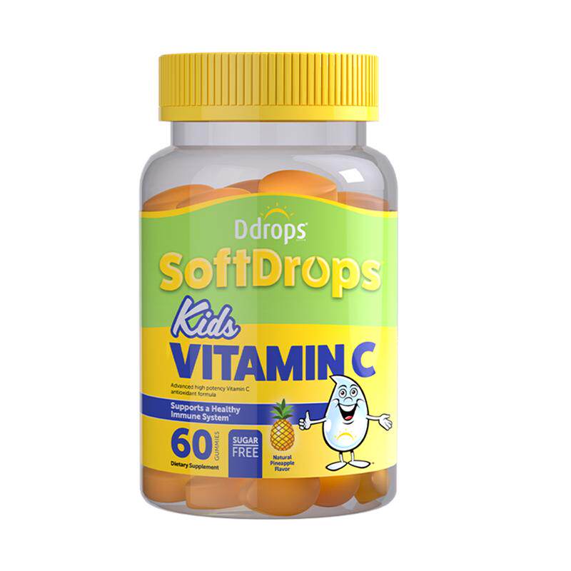 【自营】Ddrops滴卓思宝宝vc营养素非咀嚼片儿童维生素c软糖