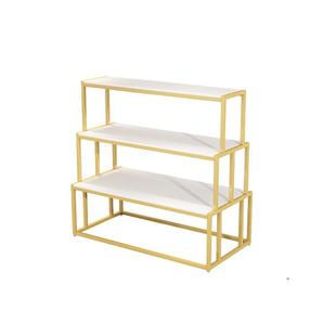 鞋包货架鞋店展示架包包架子服装店中岛双面流水台童鞋店中间架子