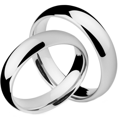 飒雅韩版情侣戒指男女银色刻字