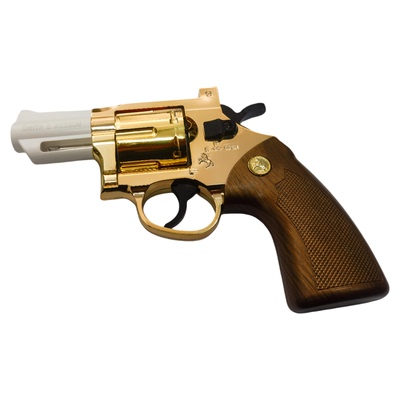 小月亮357左轮软弹玩具枪
