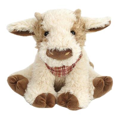 monami毛绒小牛陪伴安抚玩偶