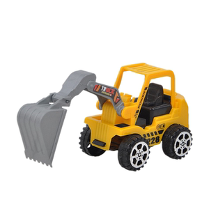 儿童生日男孩蛋糕装饰工程车推土铲车装饰挖掘机摆件装饰6件套装