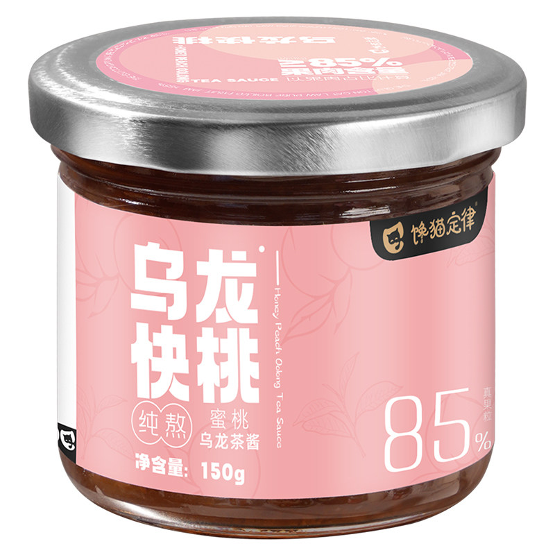 馋猫安徽蜜桃乌龙酱第二件特惠