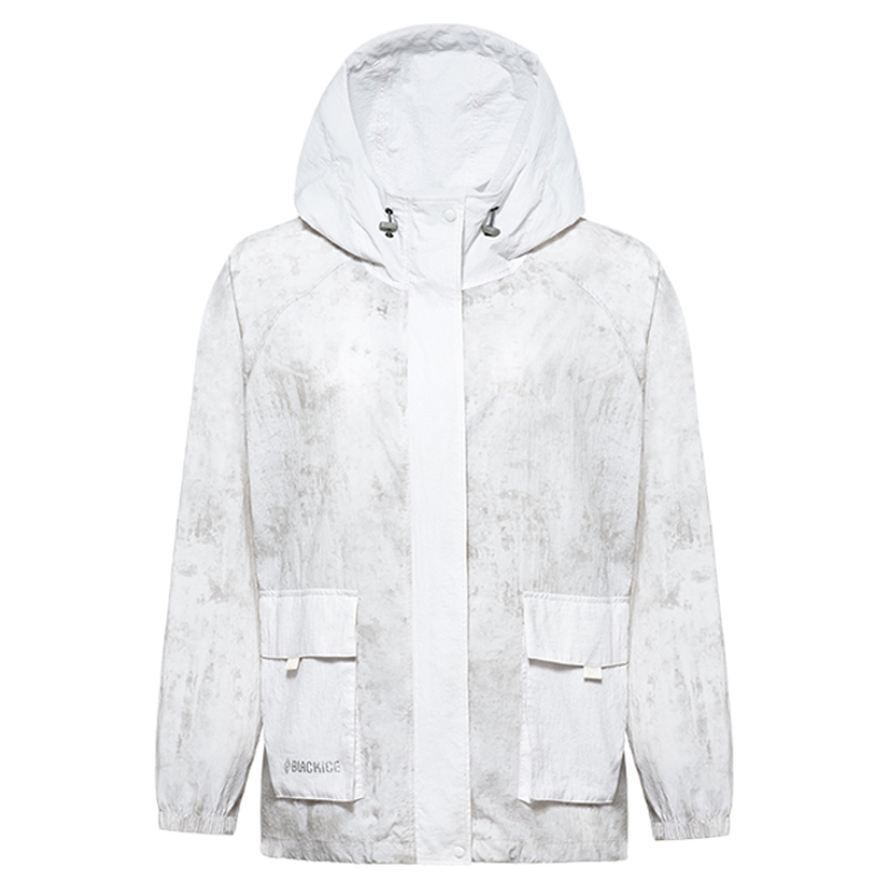 黑冰户外原纱防晒衣女宽松透气UPF50+防紫外线皮肤衣外套8861