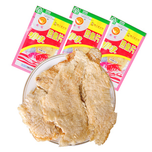 舟山明珠熟鱼片6克*25包鱼片王烤鱼干片100g即食海鲜特产零食小吃