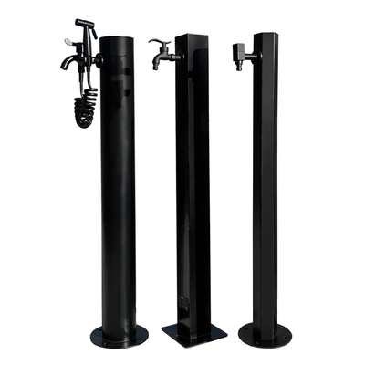 户外水龙头立柱防冻裂不锈钢