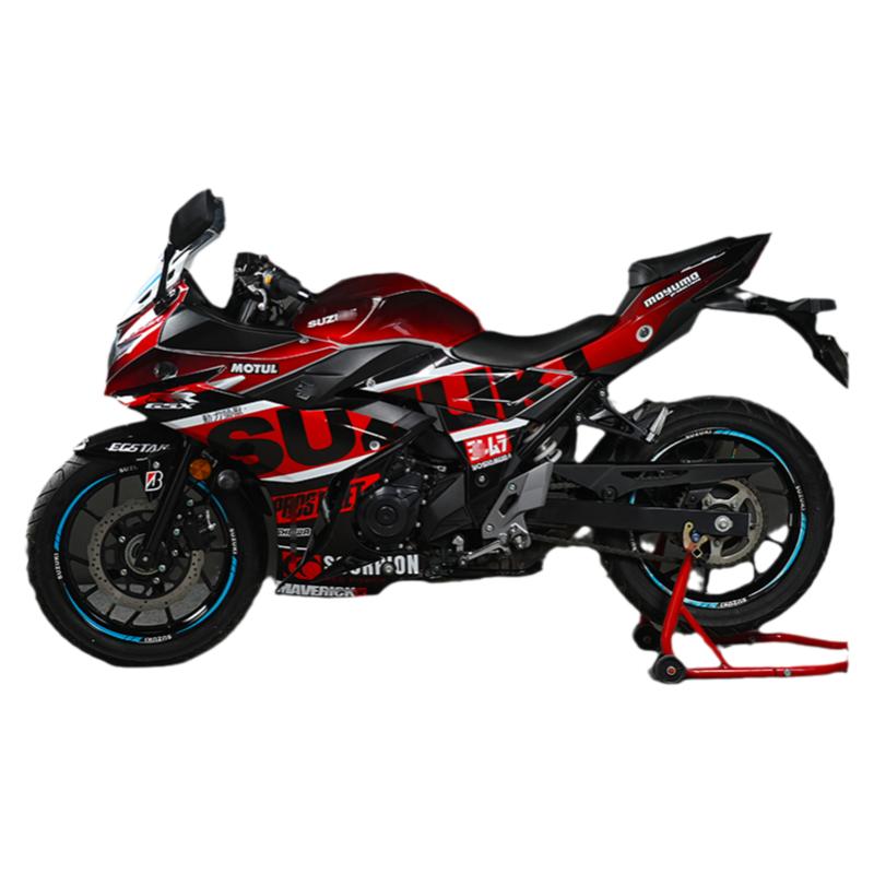 适用铃木GSX250R拉花版画贴纸
