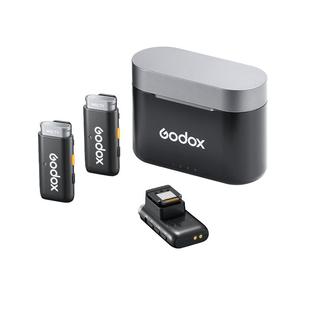 神牛WEC S无线领夹麦克风索尼Sony专用Mi热靴收音麦指向性麦克风