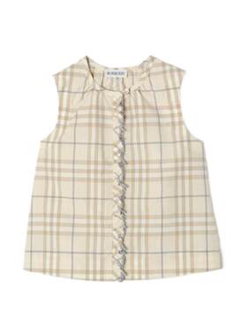 格纹棉质上衣BURBERRY
