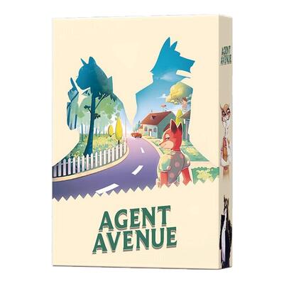 疯狂特务城特工大道桌游Agent Avenue身份推理2人聚会对战游戏