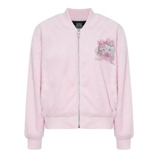 TCH轻奢潮牌烫钻翅膀百搭保暖毛毛外套女2025冬季新款T75C27E9006