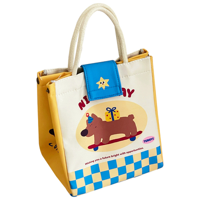 可爱饭盒袋学生上班族便携餐包