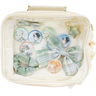 【PM痛包】大小方包20cm双娃收纳包！可双肩单肩手提斜跨缎带书包