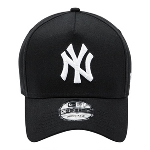 NEWERA棒球帽940高冠硬顶MLB纽约扬基黑白经典街头嘻哈休闲男女帽