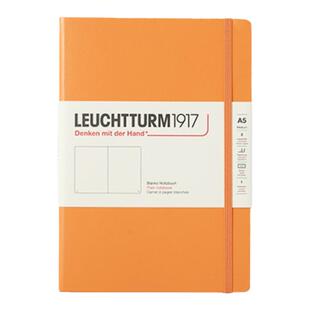 德国LEUCHTTURM1917灯塔笔记本读书阅读日记手账本子A5硬皮A6商务