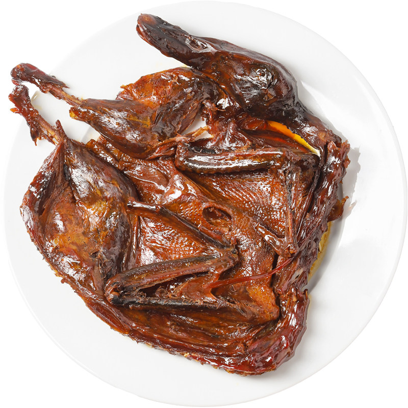 湖南特产酱板鸭正宗特辣风干香辣手撕卤鸭子整只全鸭500克常德