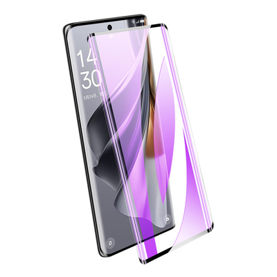 适用opporeno10钢化膜曲面覆盖