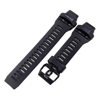 适配GBD-H1000树脂表带3475三代猫人系列黑色GBD-H1000-1A替换