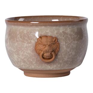 龙泉青瓷主人杯单杯哥窑开片冰裂纹茶杯茶盏功夫陶瓷个人用品茗杯