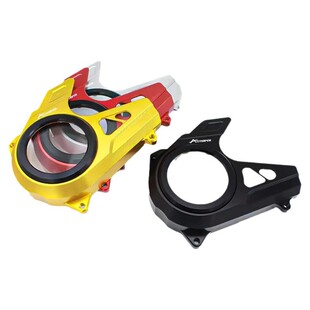 适用春风800NK改装 透明小齿轮盖 透明小链条盖 左小盖小飞盖配件