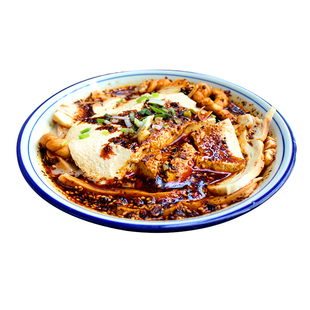 【含豆花袋装】凤翔豆花泡馍美食免煮速食冲泡陕西宝鸡西安小吃