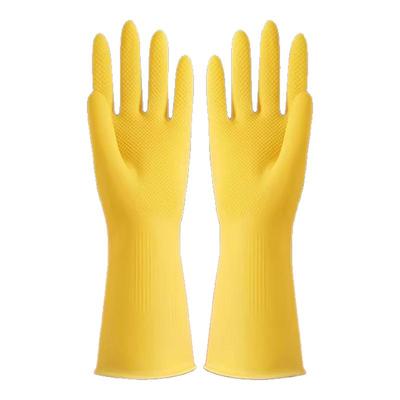 牛筋乳胶手套洗碗加厚橡胶耐用