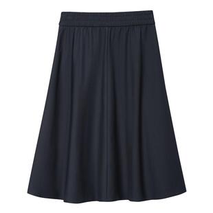 PIT复古气质高级感半身裙女2026夏秋新款通勤高腰显瘦A字中长裙