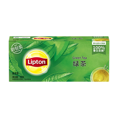 立顿精选黄山办公休闲学生绿茶包