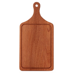 家用切菜板小水果板乌檀木实木砧板面包托披萨牛排厨房案板西餐盘