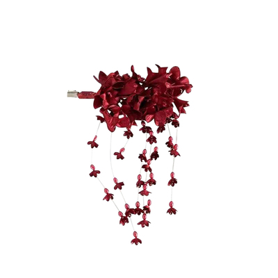 超仙森系铃兰发夹古风汉服