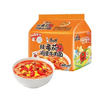 康师傅辣番茄鸡蛋面