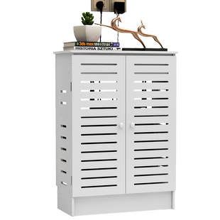 路由器收纳盒无线机顶盒落地置物柜插排网线弱电机柜多媒体遮挡箱