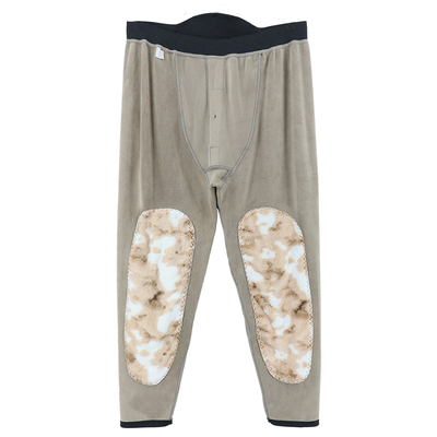 中老年加绒保暖裤男大码加厚毛裤