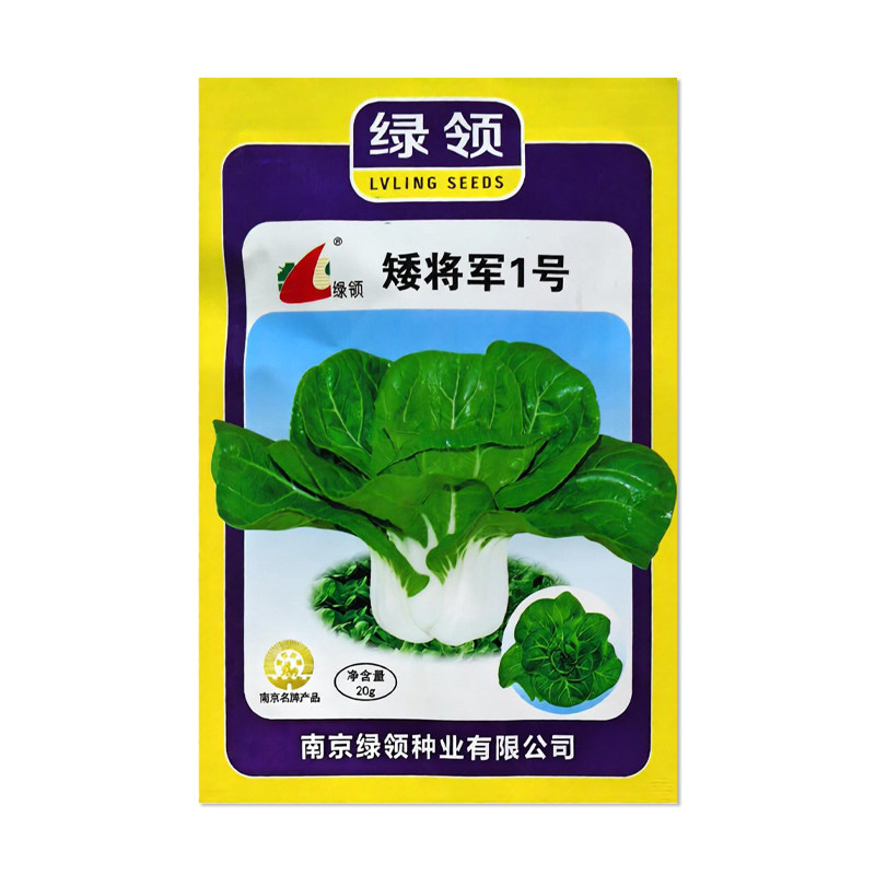 绿领矮将军1号矮脚白菜种子