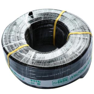 华兴黑色加厚软管水管防冻软胶管PVC牛筋塑料软管浇花水管高压管