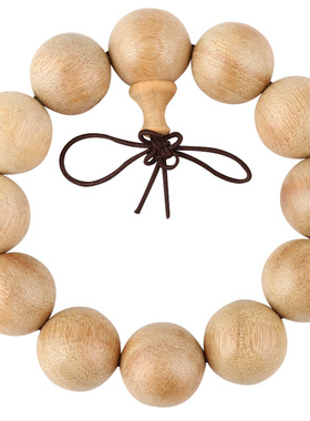 香樟木20mm手串佛珠油绿檀檀香木