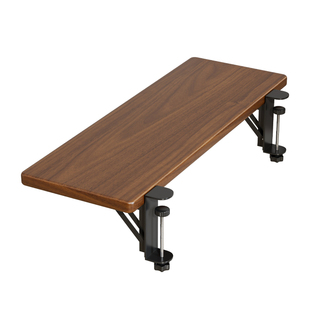 实木桌面延长板可折叠办公桌加长延伸板扩展神器免打孔加宽手托架