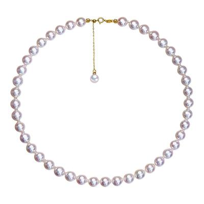 颗颗甄选akoya天然海水珍珠项链