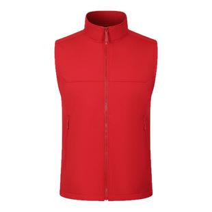 户外薄款马甲定制志愿者公益活动广告摄影软壳工作服背心印字logo