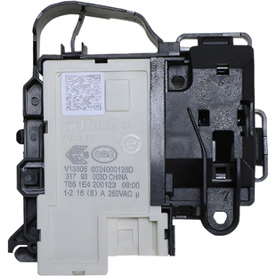 适用海尔全自动变频滚筒洗衣机门锁zv447电子开关v13305配件dk040