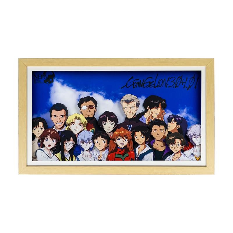 新世纪福音战士装饰画挂画立体画