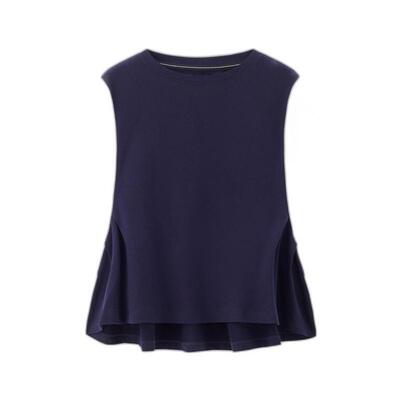 Giordano七分袖常规假两件