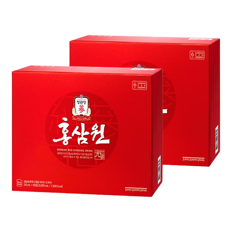 正官庄高丽参礼盒50ml*60包*2