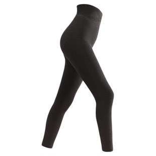 九分灰色连裤袜女秋冬季外穿加绒加厚分段压力显瘦黑色打底裤袜