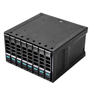 热插拔硬盘笼nvme u2硬盘笼8盘位2.5寸光驱硬盘笼 存储扩展硬盘盒