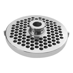 台元绞肉机配件35型不锈钢圆板孔毕子筛网肉篦子十字刀绞肉刀商用